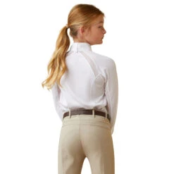 Ariat Girl's Sunstopper Pro 2.0 Show Shirt -Equestrian Supply Store S23 YTH ENGL 10043407 back
