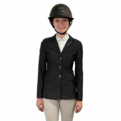 Samshield Women's Florida Show Jacket -Equestrian Supply Store SS Florida Blk1