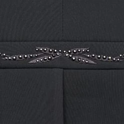 Samshield Women's Frac Crystal Flower Shadbelly -Equestrian Supply Store Samshield Frac.Crysta.Flower Anthracite Detail