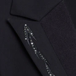 Samshield Women's Frac Crystal Flower Shadbelly -Equestrian Supply Store Samshield Frac.Crysta.Flower Black Detail