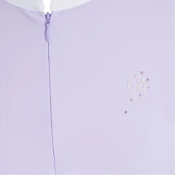 Samshield Women's Louison Short Sleeve Show Shirt -Equestrian Supply Store Samshield Louison.SS Lila Detail