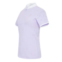 Samshield Women's Louison Short Sleeve Show Shirt -Equestrian Supply Store Samshield Louison.SS Lila Front