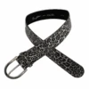 Tailored Sportsman Grey Leopard Belt