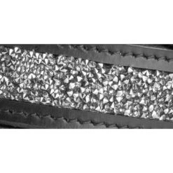 USG Mosaik Belts 7 USG Mosaik Belts -Equestrian Supply Store UB010 KL.USG Mosaik.Belt Blk.w.Silver Front.Detail