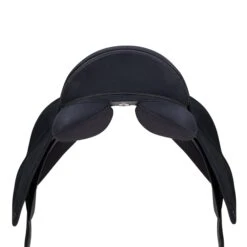 WintecLite All Purpose D'Lux Saddle With HART -Equestrian Supply Store WL AllPurposeDlux cantle Blk
