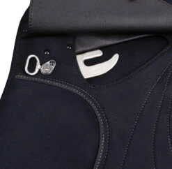 WintecLite All Purpose D'Lux Saddle With HART -Equestrian Supply Store WL AllPurpose Dlux stirrupBar blk