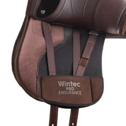 Wintec Pro Endurance Saddle With HART -Equestrian Supply Store W Endurance GirthingSystem Brn