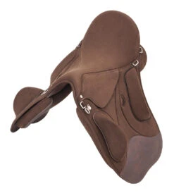 Wintec Pro Endurance Saddle With HART -Equestrian Supply Store W ProEndurance topdown Brn