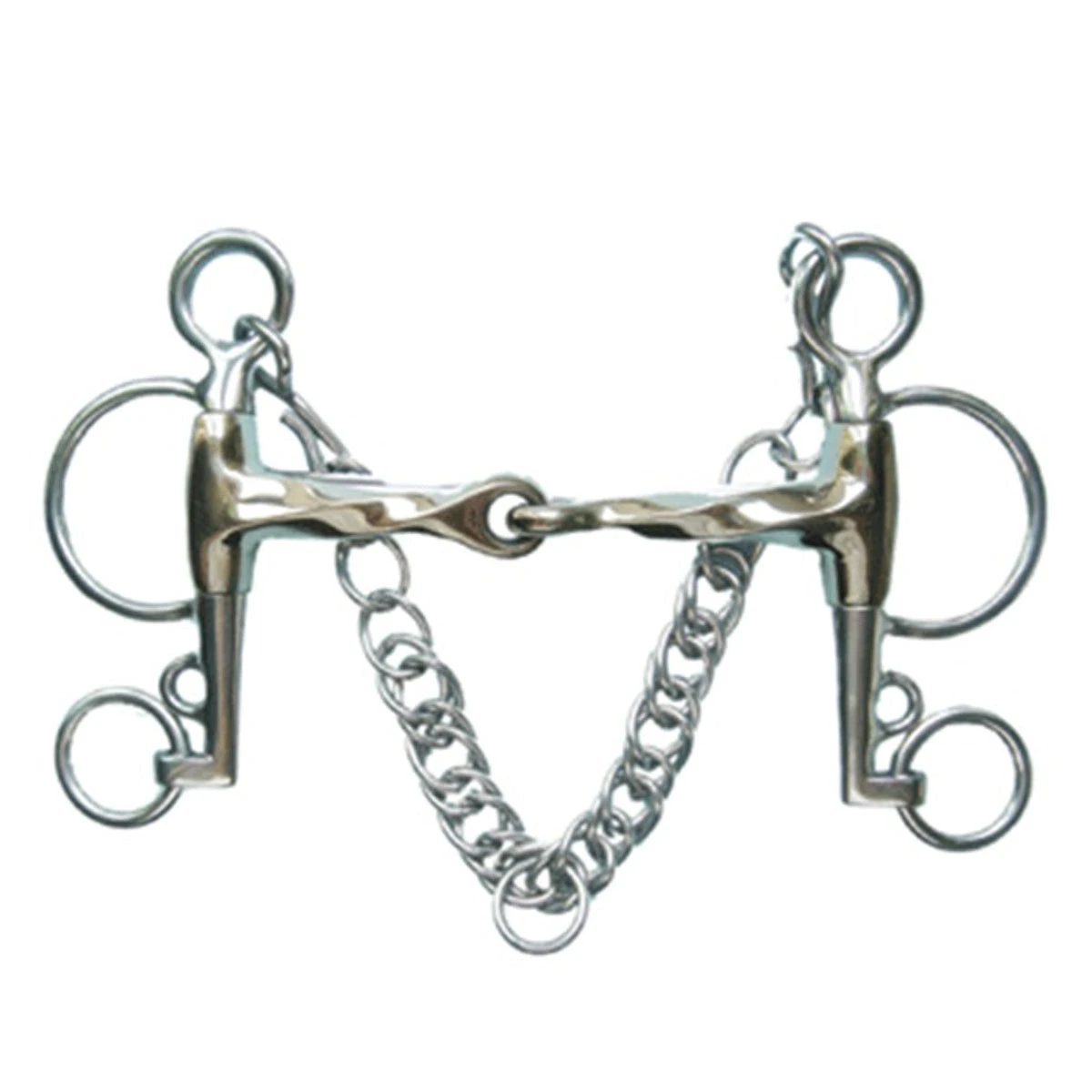 Twisted Jointed Pelham Mouth Bit 1 Twisted Jointed Pelham Mouth Bit