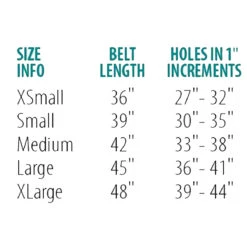 Perri's Padded Leather Belt 11 Perri's Padded Leather Belt -Equestrian Supply Store belt size chart 00294.1588165726.1280.1280