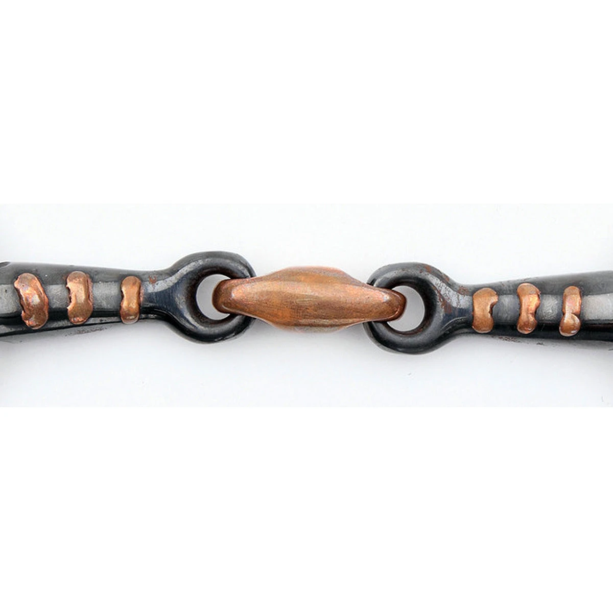 Shires Two Ring Sweet Iron Gag With Raised Ribs Bit 2 Shires Two Ring Sweet Iron Gag With Raised Ribs Bit - Image 2