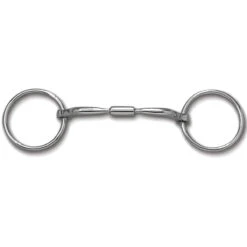 Myler Loose Ring With Stainless Steel Comfort Snaffle Wide Barrel MB 02