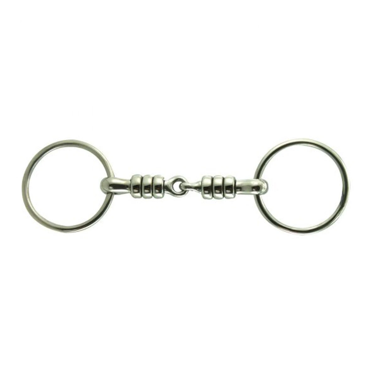 Coronet Loose Ring Cherry Roller Snaffle Bit 1 Coronet Loose Ring Cherry Roller Snaffle Bit