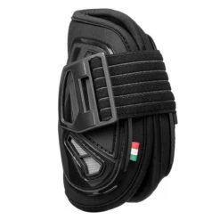 Acavallo Opera Hind Boot - Gel Lined With Elasticated Stud Fastening -Equestrian Supply Store black4 46061.1587735365.1280.1280