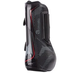 Acavallo Opera Front Boot -Gel Lined With Elasticated Stud Fastening -Equestrian Supply Store black 38217.1587675758.1280.1280