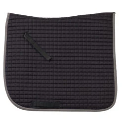 Ovation Pro Square Quilt Dressage Pad -Equestrian Supply Store black charcoal 77925.1590172772.1280.1280