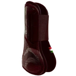 Acavallo Opera Front Boot -Gel Lined With Elasticated Stud Fastening -Equestrian Supply Store brown5 02361.1587675759.1280.1280