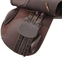 Arena Jump Saddle With HART 8 Arena Jump Saddle With HART -Equestrian Supply Store brown7