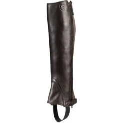 Ariat Breeze Half Chap -Equestrian Supply Store brown front 01556.1590517006.1280.1280