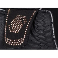 Samshield V Skin Swarovski Gloves- Rose Gold Crystals -Equestrian Supply Store gloveblack2 39558.1586355543.1280.1280