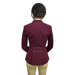 Equiline GwentyG Women's Show Coat -Equestrian Supply Store gwentyg plum 4