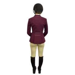 Equiline GwentyG Women's Show Coat -Equestrian Supply Store gwentyg plum 5