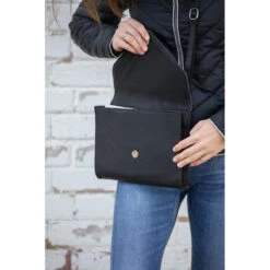 Penelope Laure Clutch -Equestrian Supply Store pochette laure noir 2