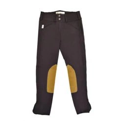 Tailored Sportsman Vintage Mid Rise Front Zip Breeches -Equestrian Supply Store t.sports 1963 boy.berry tan 4