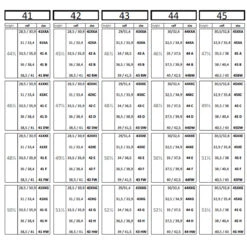 Tucci Sofia Tall Boots -Equestrian Supply Store tuccisofiasizechart