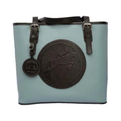 Tucker Tweed Equestrian James River Carry All Bag -Equestrian Supply Store tucker tweed the james river carry all hunter jumper sky.blue