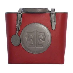 Tucker Tweed Equestrian James River Carry All Bag -Equestrian Supply Store tucker tweed the james river carry all signature leather handbags brick slate grey